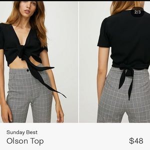 aritzia olsen top